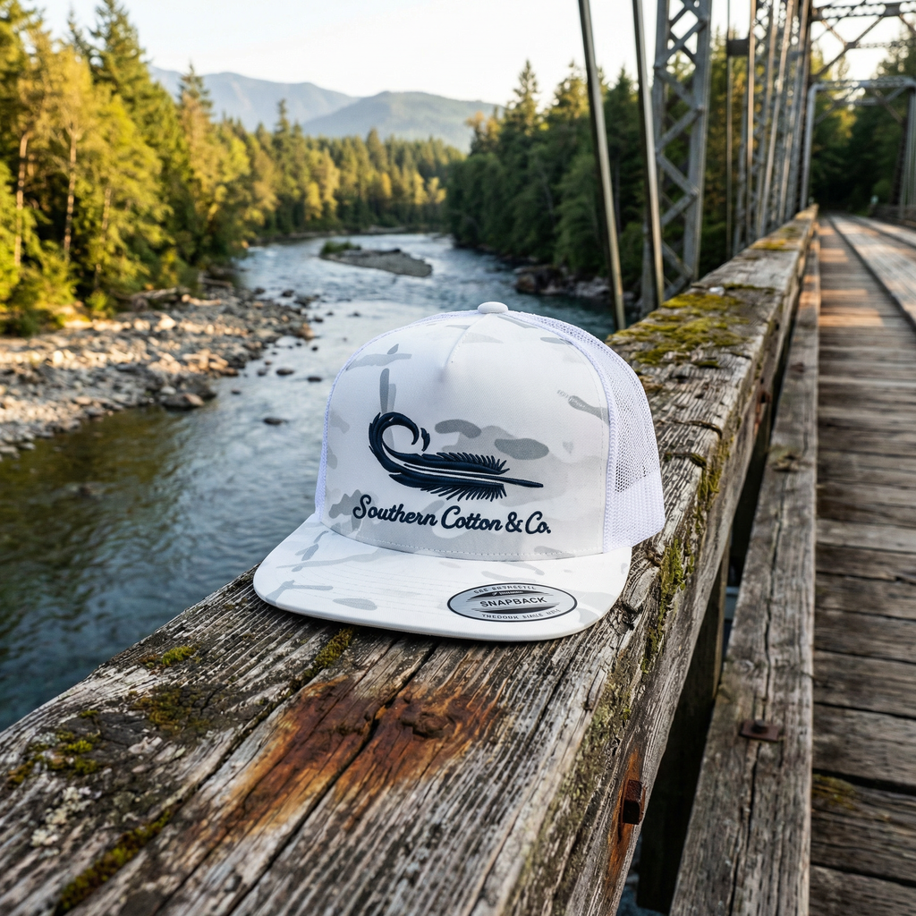 Multicam Alpine/White Trucker Hat