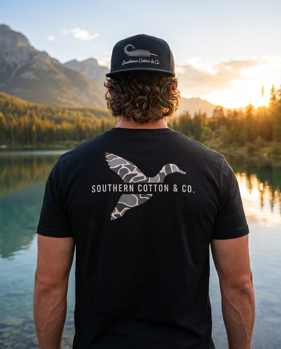 Camo Duck Heavyweight Pocket Tee