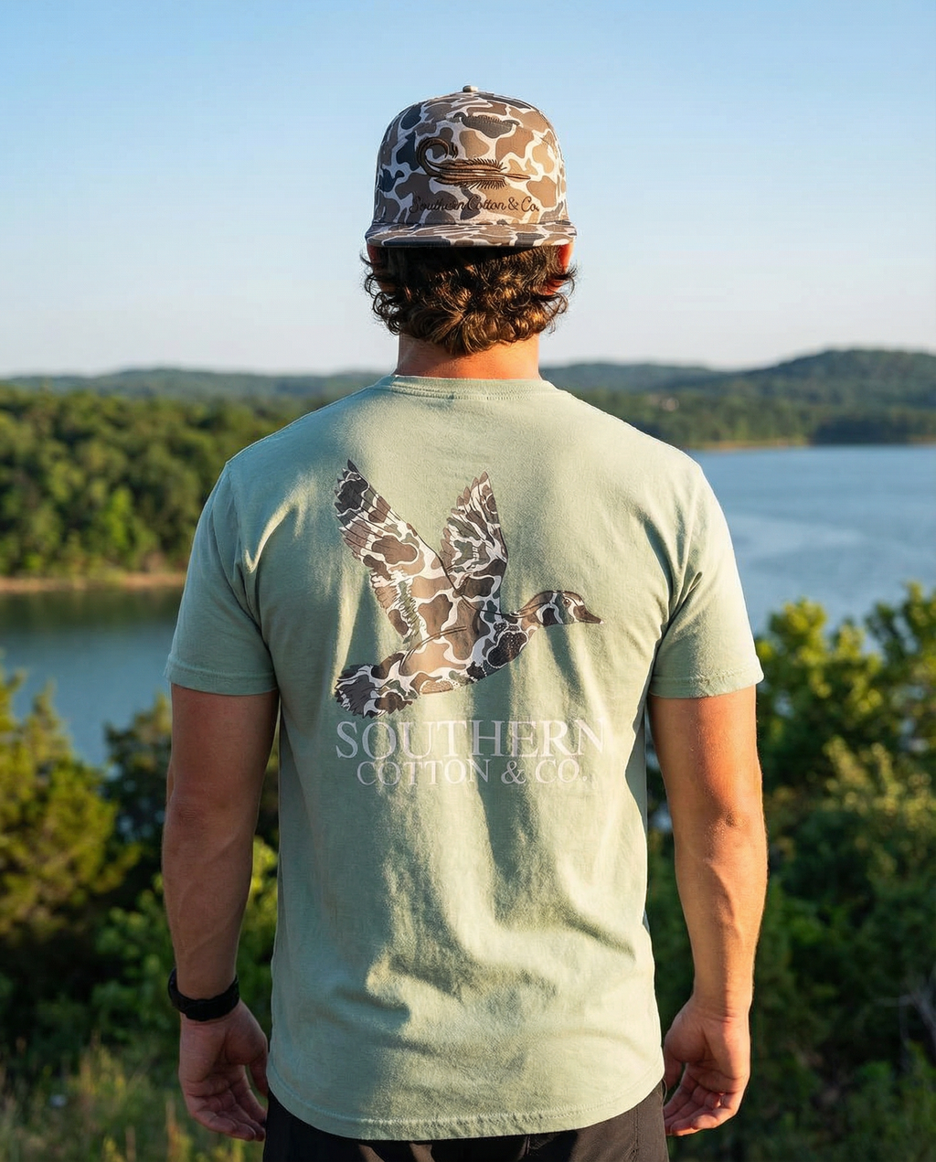 Camo Woody Pocket Tee