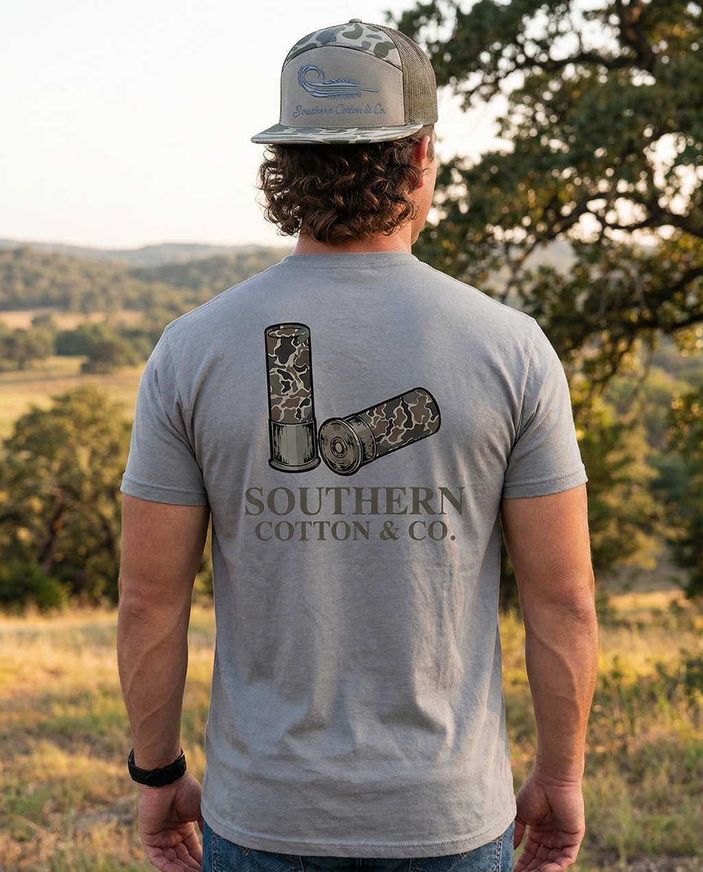 Shell Shock Camo Pocket Tee