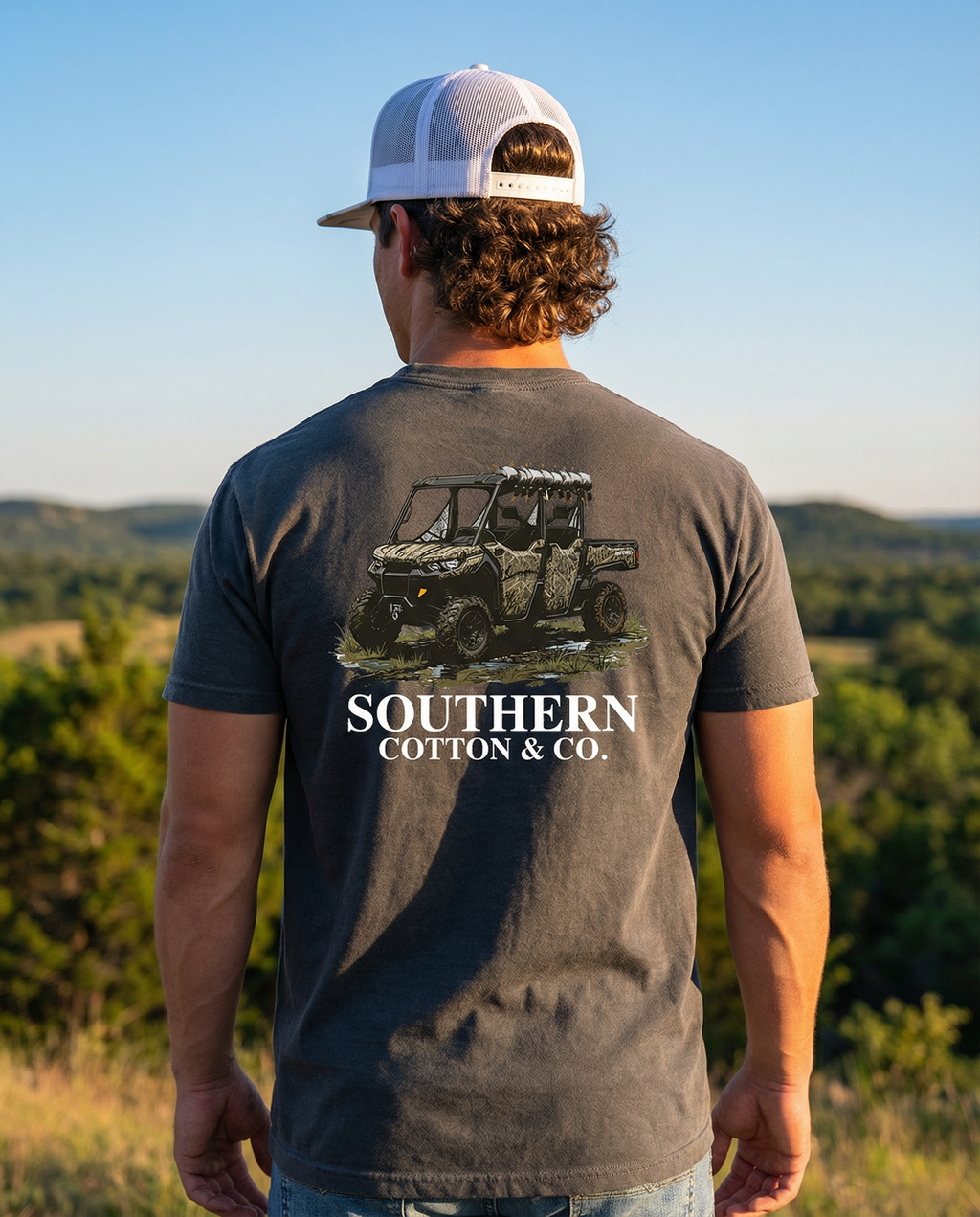 Camo Side By Side Pocket Tee