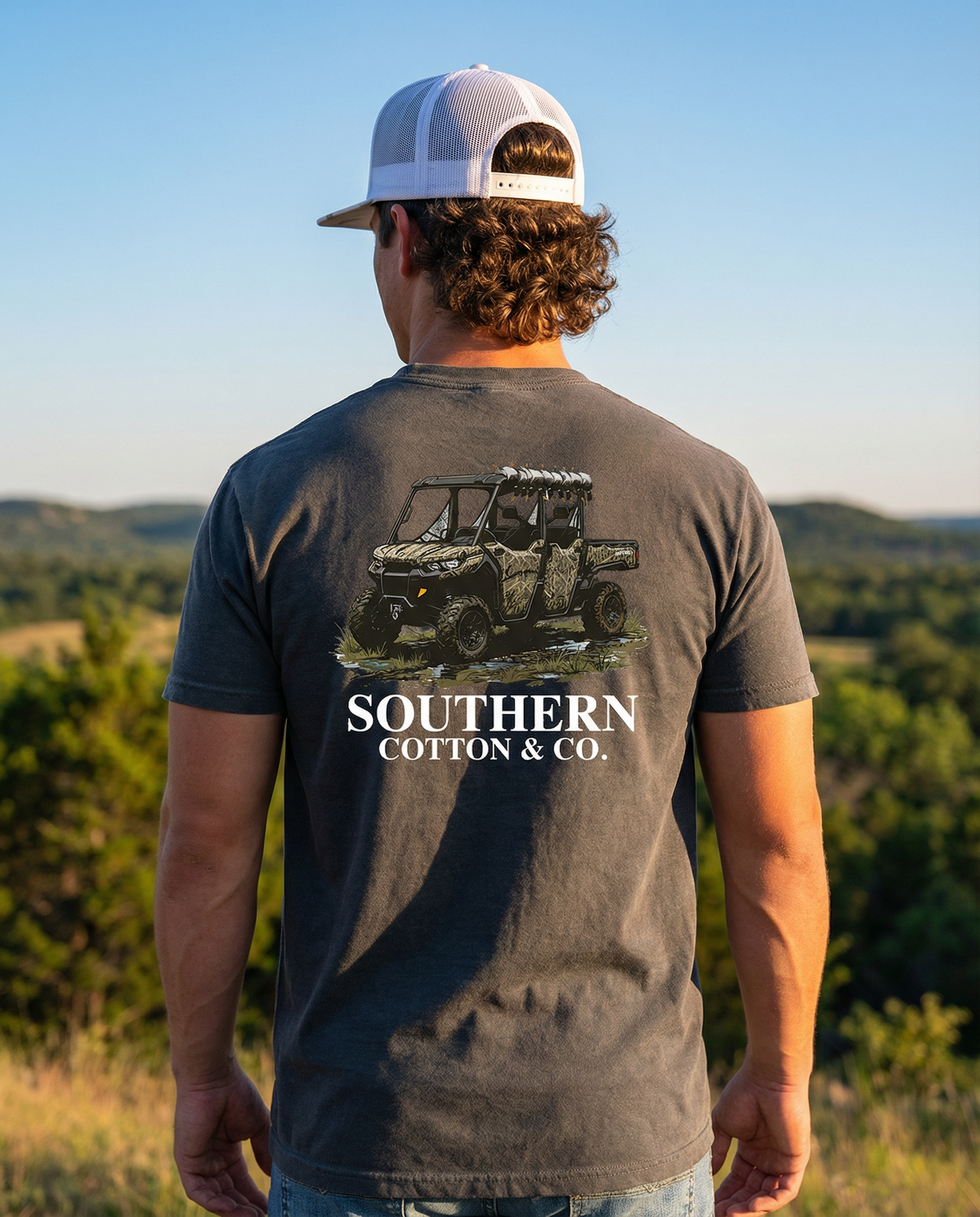 Camo Side By Side Pocket Tee