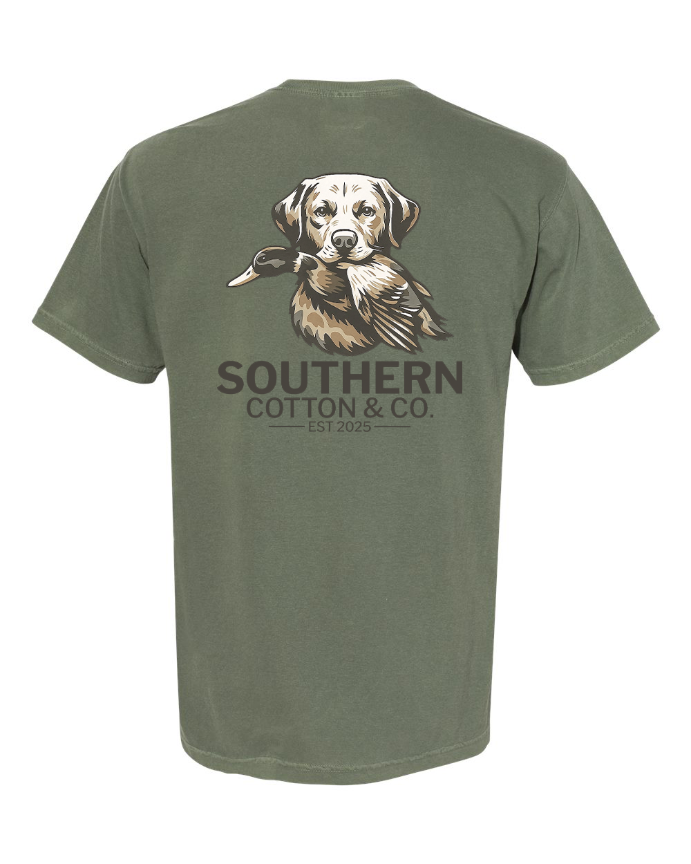 Camo Duck Dog Pocket Tee