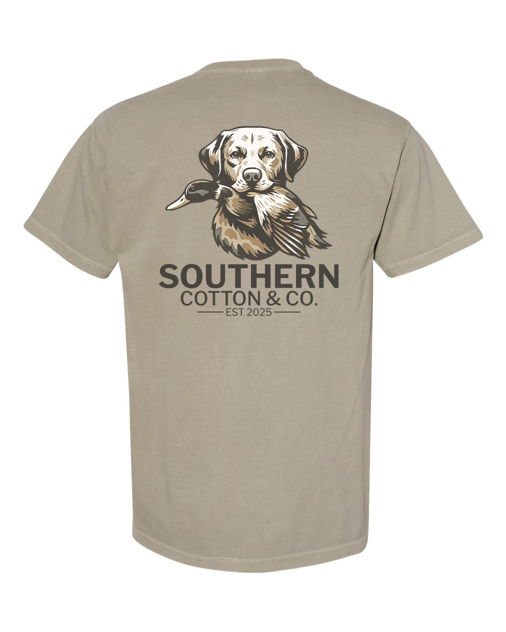 Camo Duck Dog Pocket Tee