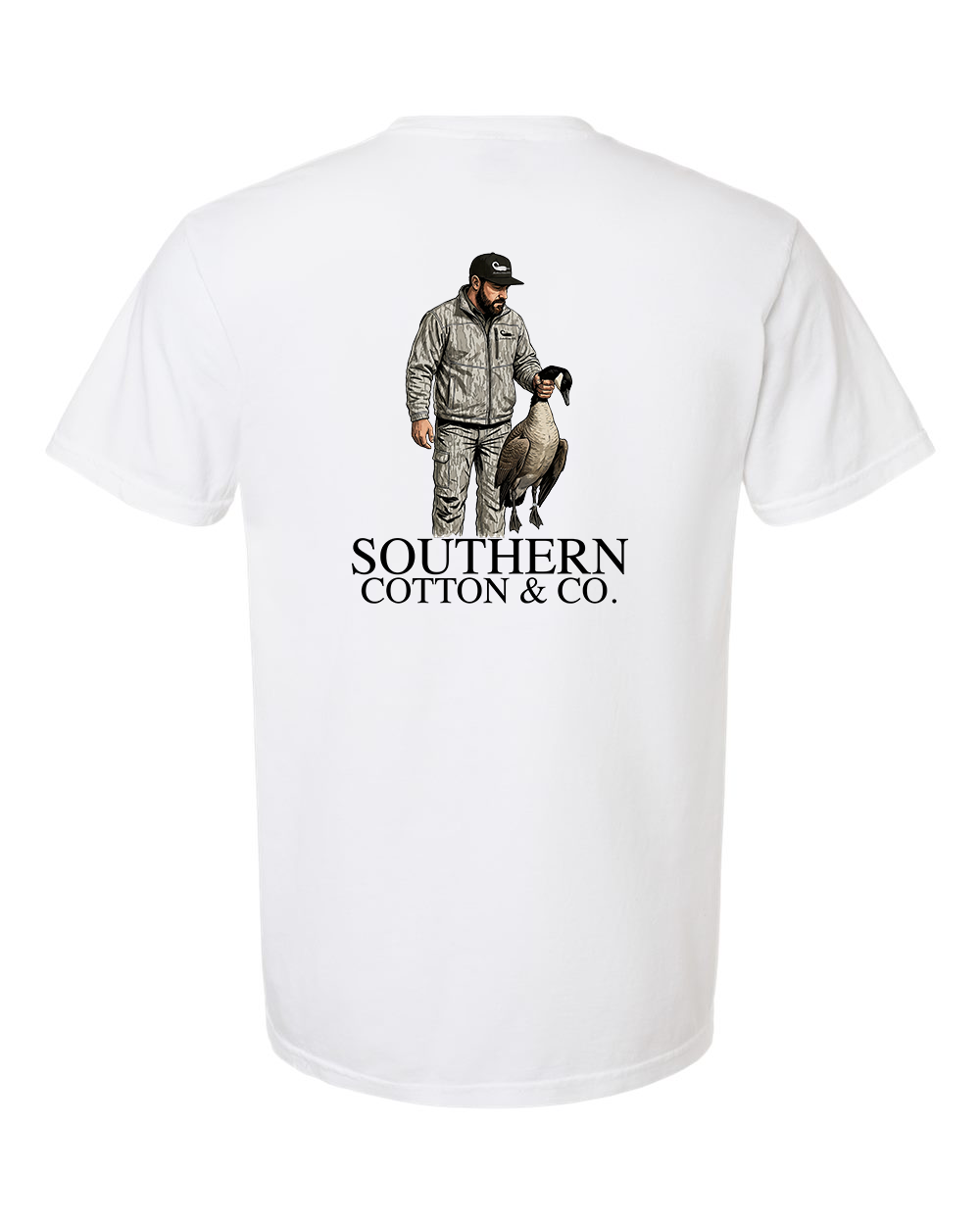 Goose Band Heavyweight pocket Tee